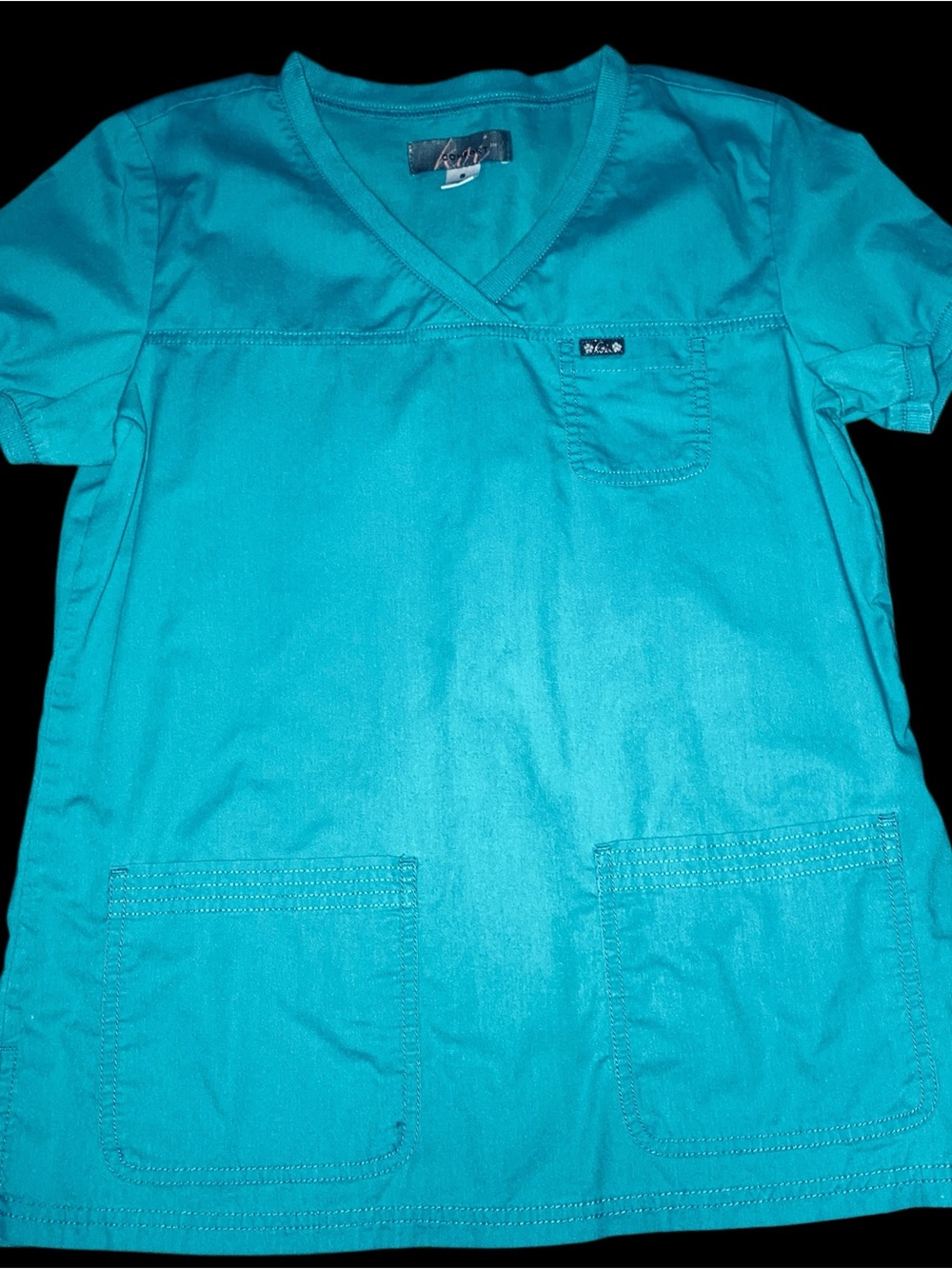 Koi Scrub Top. Small.
